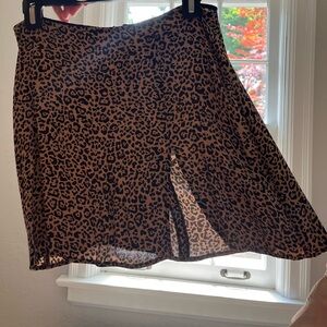 Reformation skirt in a size 4.